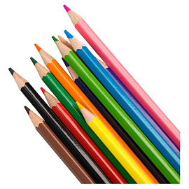 Карандаши цветные Гамма Классические 12 карандашей 12 цветов шестигранные фото Карандаши цветные Гамма Классические 12 карандашей 12 цветов шестигранные