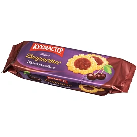 Печенье сдобное Кухмастер Тарталетки вишневые 240 г