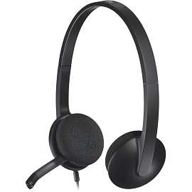 Гарнитура проводная Logitech Headset H340 (981-000475)