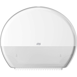 Диспенсер для туалетной бумаги в рулонах Торк (Tork) Elevation Т1 554000 пластиковый белый фото Диспенсер для туалетной бумаги в рулонах Торк (Tork) Elevation Т1 554000 пластиковый белый