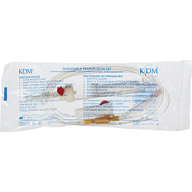 Система для переливания KDM пластиковый шип длина иглы 40 мм
