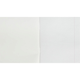 Тетрадь общая А5 48 листов в клетку на скрепке