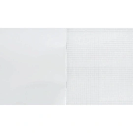 Тетрадь общая А5 96 листов в клетку на скрепке