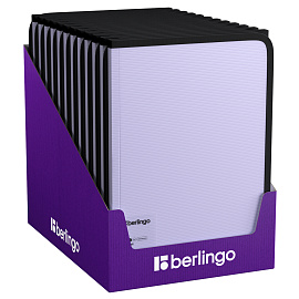 Папка на молнии Berlingo "Instinct" А4, 600мкм, лаванда