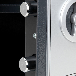 Сейф мебельный DASWERK SC-300EL (300х380х300 мм), электронный замок, графит, 291346