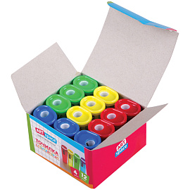 Точилка пластиковая ArtSpace 1 отверстие, контейнер, ассорти фото Точилка пластиковая ArtSpace 1 отверстие, контейнер, ассорти