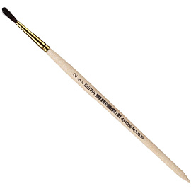 Кисть №1 School круглая белка №2 фото Кисть №1 School круглая белка №2