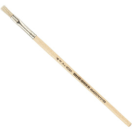 Кисть №1 School плоская коза №4 фото Кисть №1 School плоская коза №4