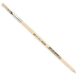 Кисть Комус Класс (№1 School) плоская коза №6 фото Кисть Комус Класс (№1 School) плоская коза №6