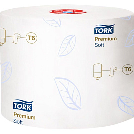 Бумага туалетная рулонная Торк (Tork) Premium T6 2-слойная белая 27 рулонов по 90 метров (127520) фото Бумага туалетная рулонная Торк (Tork) Premium T6 2-слойная белая 27 рулонов по 90 метров (127520)