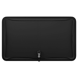 Папка на молнии Berlingo "Your Way" А5+, 600мкм, черная