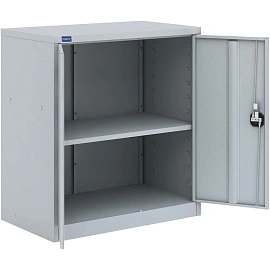 Шкаф металлический (архивный) для документов Cobalt ШАМ (серый, 850x500x930 мм)