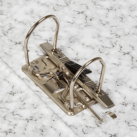 Папка-регистратор Attache A4 75 мм чёрная бумага с защитным уголком