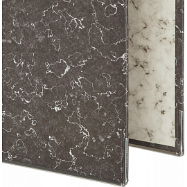 Папка-регистратор Attache A4 75 мм чёрная бумага с защитным уголком