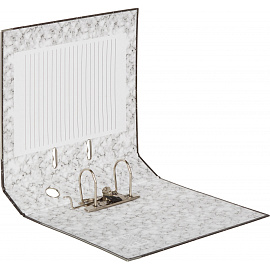 Папка-регистратор Attache A4 75 мм чёрная бумага с защитным уголком