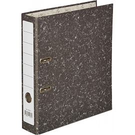 Папка-регистратор Attache A4 75 мм чёрная бумага с защитным уголком