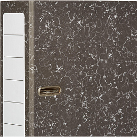 Папка-регистратор Attache A4 75 мм чёрная бумага с защитным уголком