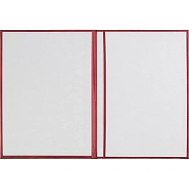 Папка адресная Поздравляем А4 балакрон бордовая