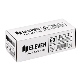 Батарейка Eleven AA (R6) солевая Цена за 1 батарейку фото Батарейка Eleven AA (R6) солевая Цена за 1 батарейку