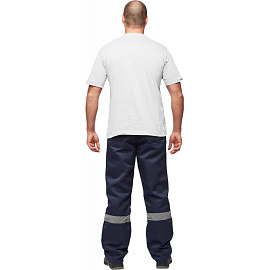 Футболка белая короткий рукав 100% хлопок (размер 60-62 (XXXL))