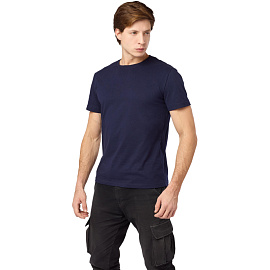 Футболка темно-синяя короткий рукав 100% хлопок (размер 60-62 (XXXL))