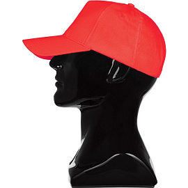 Бейсболка красная (универсальный размер)