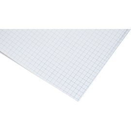 Книга учета 48 листов А4 в клетку на скрепке блок офсет Attache (обложка - картон)