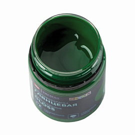 Краска акриловая глянцевая "Декола", банка 50 мл, зеленая средняя, Невская Палитра, 2928722