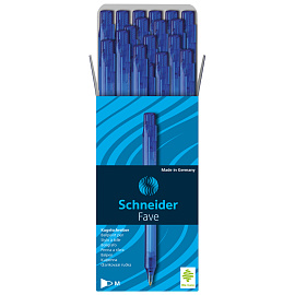 Ручка шариковая автоматическая Schneider "Fave" синяя, 1,0мм