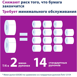 Бумага туалетная рулонная Торк (Tork) Premium T2 2-слойная белая 12 рулонов по 170 метров (120243) фото Бумага туалетная рулонная Торк (Tork) Premium T2 2-слойная белая 12 рулонов по 170 метров (120243)
