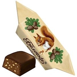 Конфеты шоколадные Белочка (Фабрика имени Крупской) 200 г