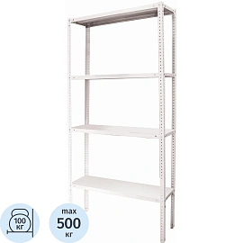 Стеллаж металлический MC-15/47 (4 полки, 700x400x1500 мм)