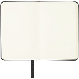 Скетчбук 80л., 90*140 Гамма "Студия", черный, твердая обложка, на резинке, слоновая кость, 140г/м2