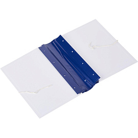 Папка архивная на 2-х завязках Attache А4 70 мм с гребешками 4 отверстия картон/бумвинил до 500 листов складная