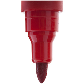 Маркер перманентный OfficeSpace "8004" красный, пулевидный, 2мм фото Маркер перманентный OfficeSpace "8004" красный, пулевидный, 2мм