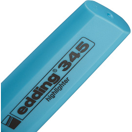 Текстовыделитель Edding E-345/10 синий (толщина линии 1-5 мм)