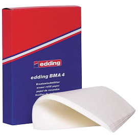 Запасные салфетки для губок Edding 70x160 мм 100 штук