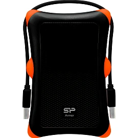 Внешний жёсткий диск HDD (накопитель) Silicon Power Armor A30 1 ТБ USB 3.0 (SP010TBPHDA30S3K)