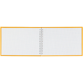 Блокнот А5 80л. на гребне BG "Your poster", твердая обложка, матовая ламинация, выб. лак