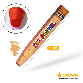 Пастель масляная Crown "ArtStory", 24 цвета, пласт. упаковка