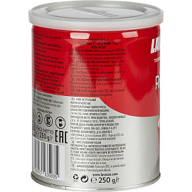 Кофе молотый Lavazza Rossa 250 г (железная банка)