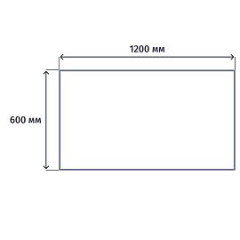 Стол прямой Easy Standard 904003 (дуб темный/серый, 1200х600х740 мм)