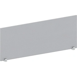 Экран к столу Комус Мебель Easy Standard с креплением фронтальный (серый, 1200x18x450 мм)