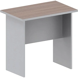 Стол приставной Комус Мебель Easy Business (дуб темный/серый, 800x500x747 мм)