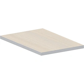 Топ тумбы приставной Комус Мебель (Easy to lead) Easy Business (дуб светлый/серый, 404x600x25 мм)