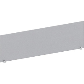 Экран к столу Easy Standard с креплением боковой (серый, 1600x18x450 мм)