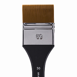 Кисть художественная профессиональная, синтетика, флейц, № 50, BRAUBERG ART CLASSIC, 201037 фото Кисть художественная профессиональная, синтетика, флейц, № 50, BRAUBERG ART CLASSIC, 201037