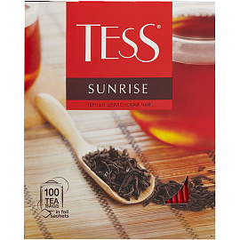 Чай черный Tess Sunrise 100 пакетиков