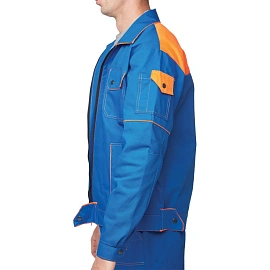 Костюм рабочий летний мужской л06-КБР васильковый (размер 44-46, рост 170-176)