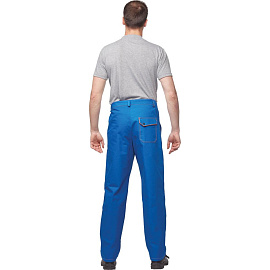 Костюм рабочий летний мужской л06-КБР васильковый (размер 44-46, рост 182-188)